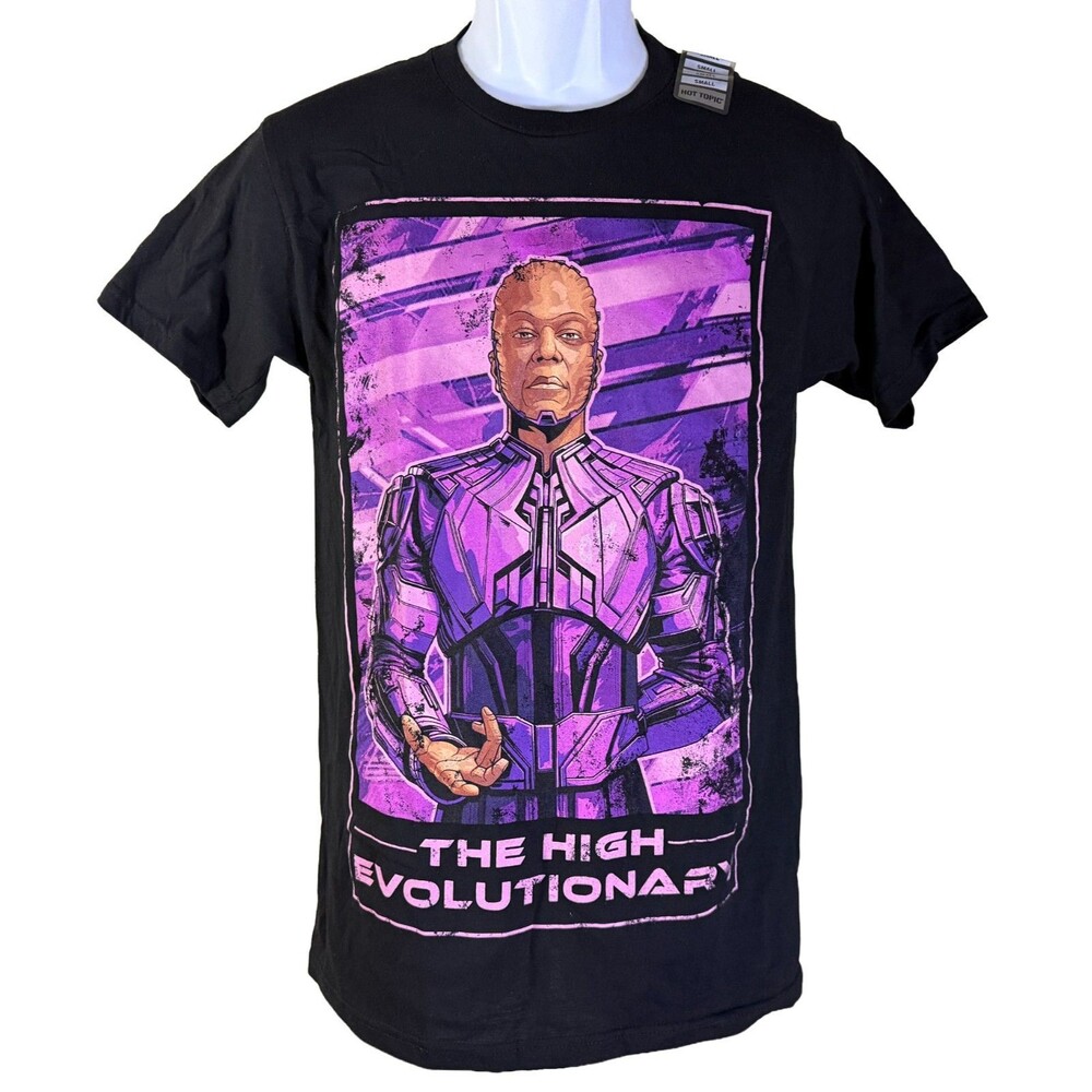 Marvel Guardians of the Galaxy Vol 3 High Evolutionary Poster‎ T-Shirt Small NWT